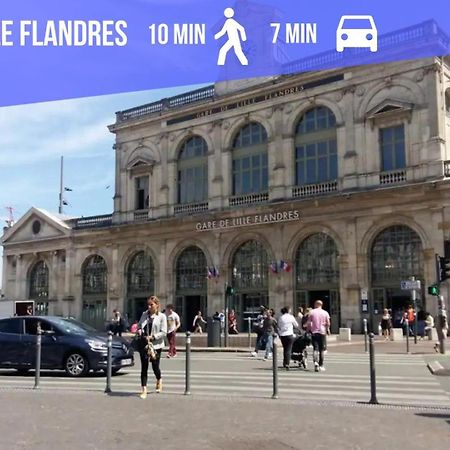 Ferienwohnung Grand Place Very Well Located Studio Lille Exterior foto